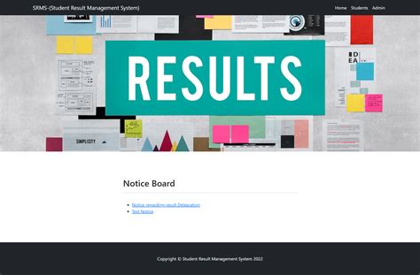 Result Management System .